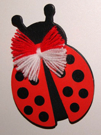 magnet martenitsa ladybug